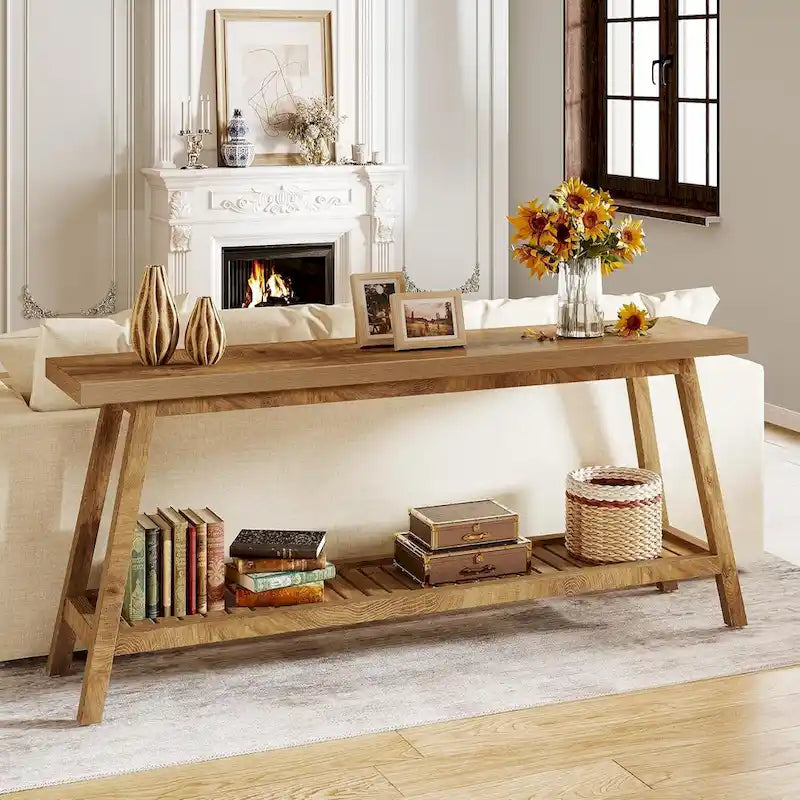 Console de table d'entrée de ferme de 180 cm