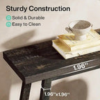 Console de table d'entrée de ferme de 180 cm
