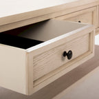 Table basse rectangulaire traditionnelle Sépia - 54 x 23,6 x 19,3
