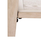 Table basse rectangulaire traditionnelle Sépia - 54 x 23,6 x 19,3