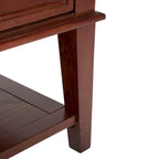 Table basse rectangulaire traditionnelle Sépia - 54 x 23,6 x 19,3