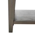 Table basse rectangulaire traditionnelle Sépia - 54 x 23,6 x 19,3
