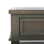 Table basse rectangulaire traditionnelle Sépia - 54 x 23,6 x 19,3
