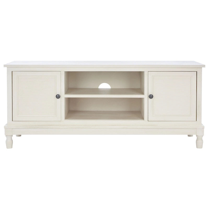 Meuble TV 2 portes 1 étagère - 47 L x 16 P x 20 H