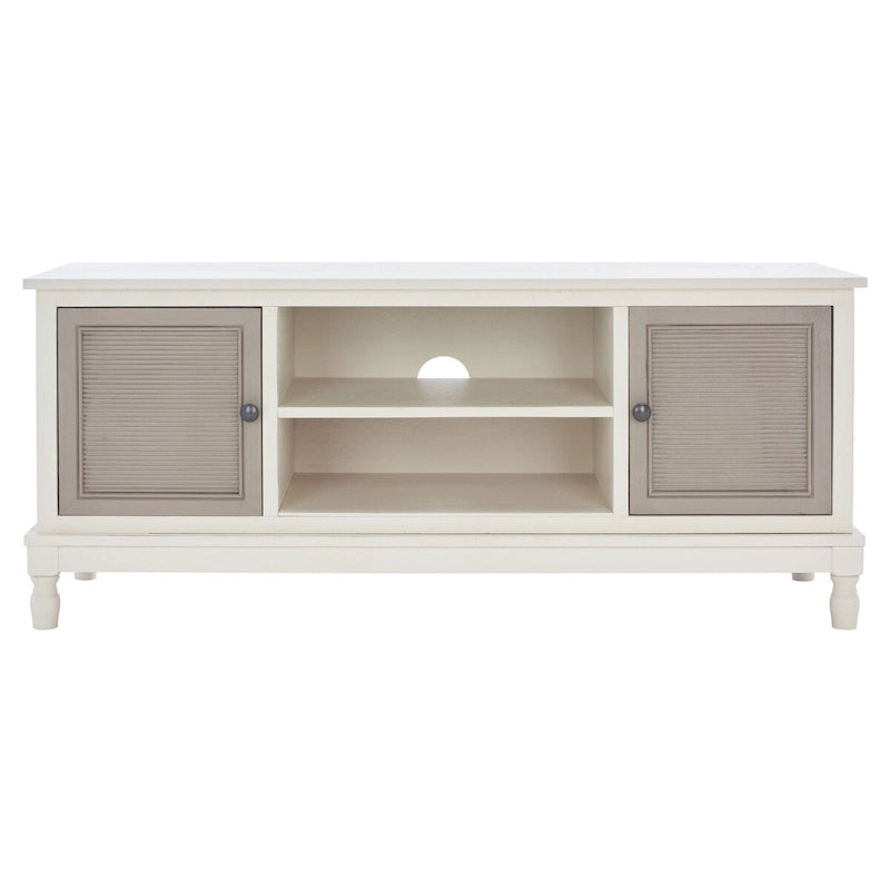 Meuble TV 2 portes 1 étagère - 47 L x 16 P x 20 H