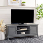 Meuble TV 2 portes 1 étagère - 47 L x 16 P x 20 H