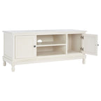 Meuble TV 2 portes 1 étagère - 47 L x 16 P x 20 H