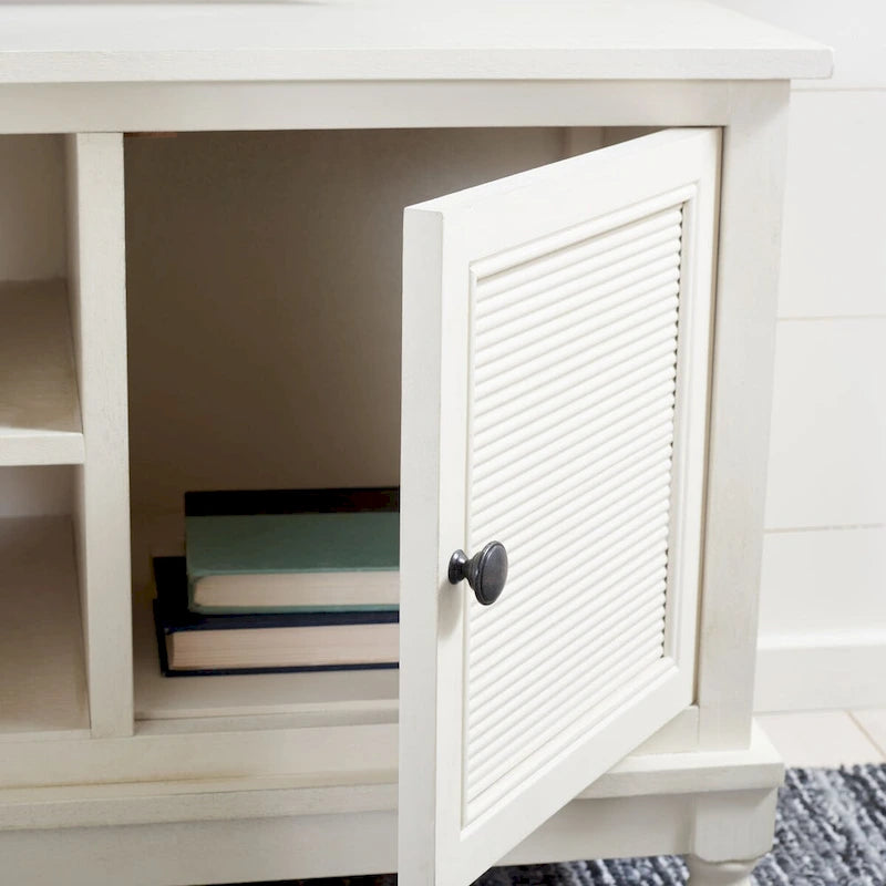 Meuble TV 2 portes 1 étagère - 47 L x 16 P x 20 H