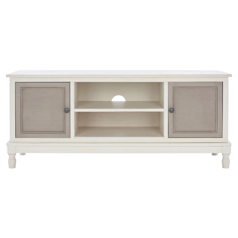 Meuble TV 2 portes 1 étagère - 47 L x 16 P x 20 H