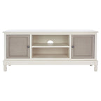 Meuble TV 2 portes 1 étagère - 47 L x 16 P x 20 H