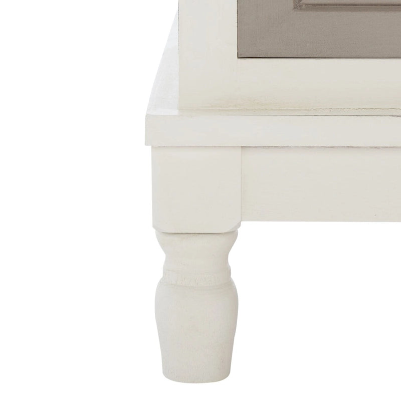 Meuble TV 2 portes 1 étagère - 47 L x 16 P x 20 H