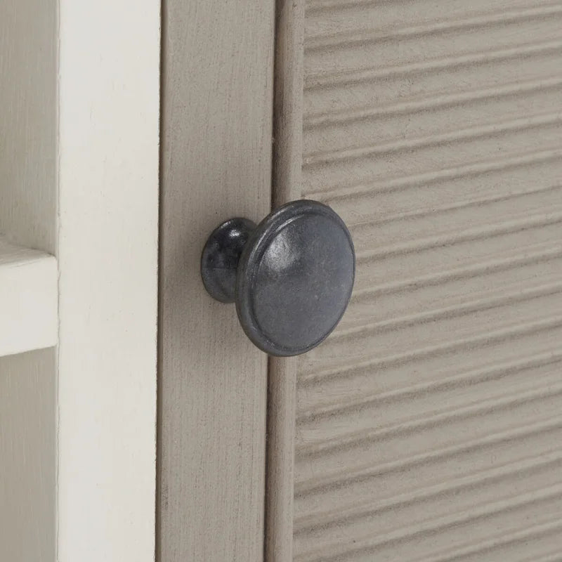 Meuble TV 2 portes 1 étagère - 47 L x 16 P x 20 H