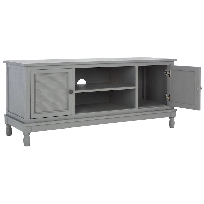 Meuble TV 2 portes 1 étagère - 47 L x 16 P x 20 H