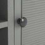 Meuble TV 2 portes 1 étagère - 47 L x 16 P x 20 H