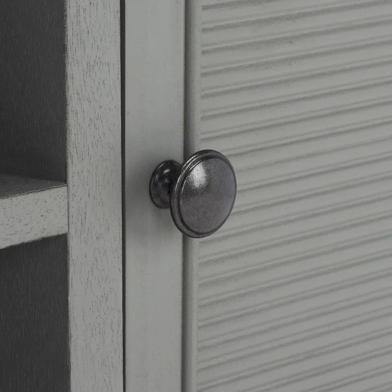 Meuble TV 2 portes 1 étagère - 47 L x 16 P x 20 H