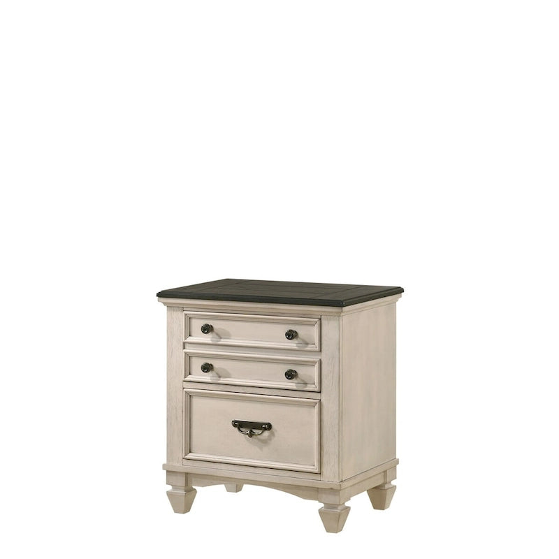 Chambre à coucher Panneau Crème et Marron