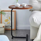 Table d'appoint en forme de C, lot de 2, petite table basse, table de canapé